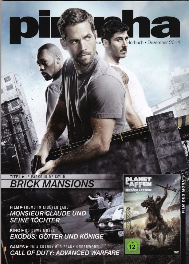 PIRANHA (GERMANY) magazine cover December 2014