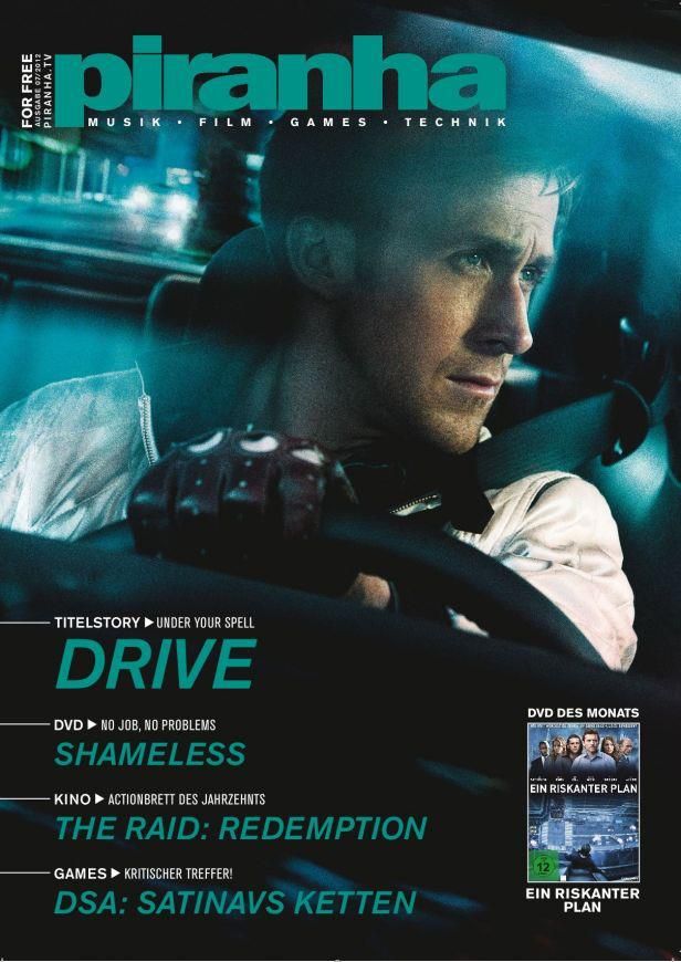 PIRANHA (GERMANY) magazine cover  July 2012