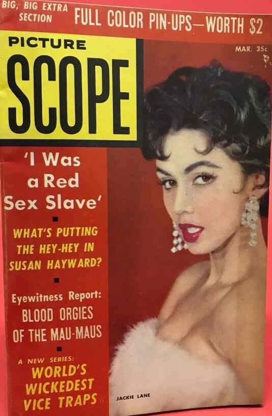 PICTURE SCOPE magazine cover  Vol 5 # 3  March 1957