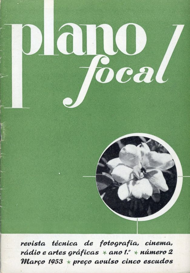 PLANO FOCAL magazine side cover Issue 2  March 1953