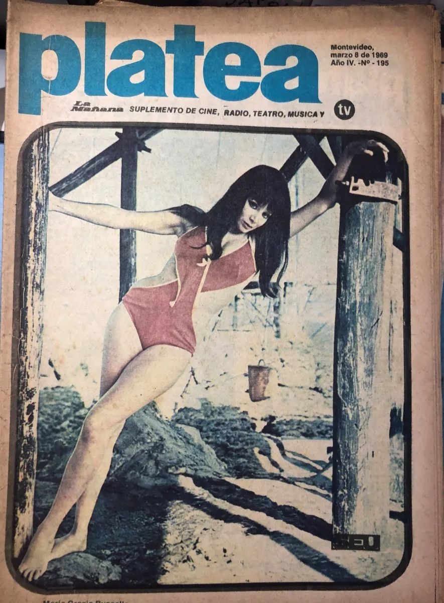 PLATEA (UR) magazine side cover Issue 195   1969