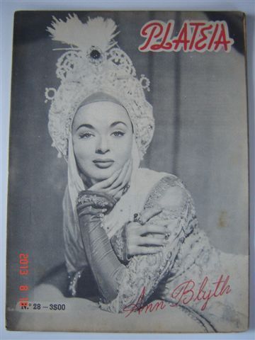 PLATEIA magazine cover Issue 28  1952