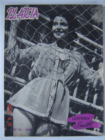 PLATEIA magazine cover Issue 33  1952