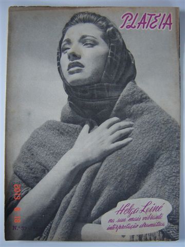 PLATEIA magazine cover Issue 37  1952