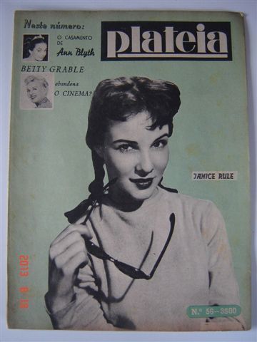 PLATEIA magazine cover Issue 56  1953