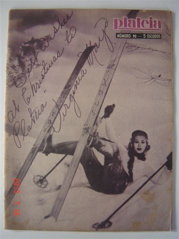 PLATEIA magazine cover Issue 90  1954