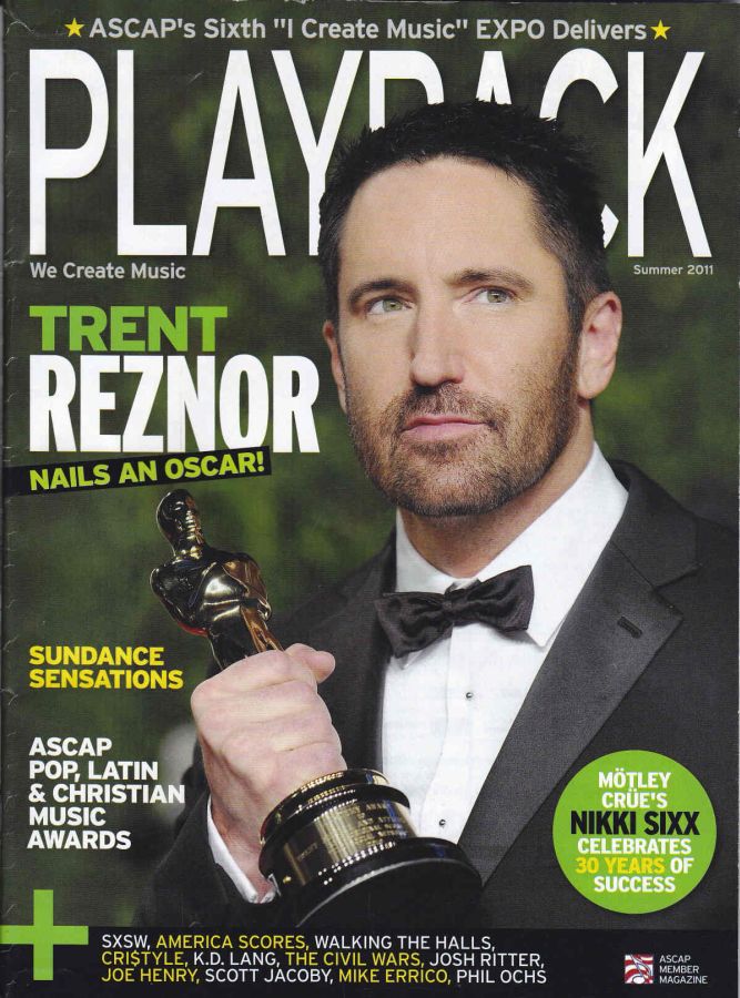 PLAYBACK magazine cover Summer 2011