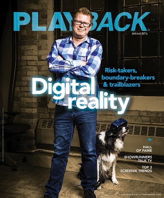 PLAYBACK magazine cover Spring 2016