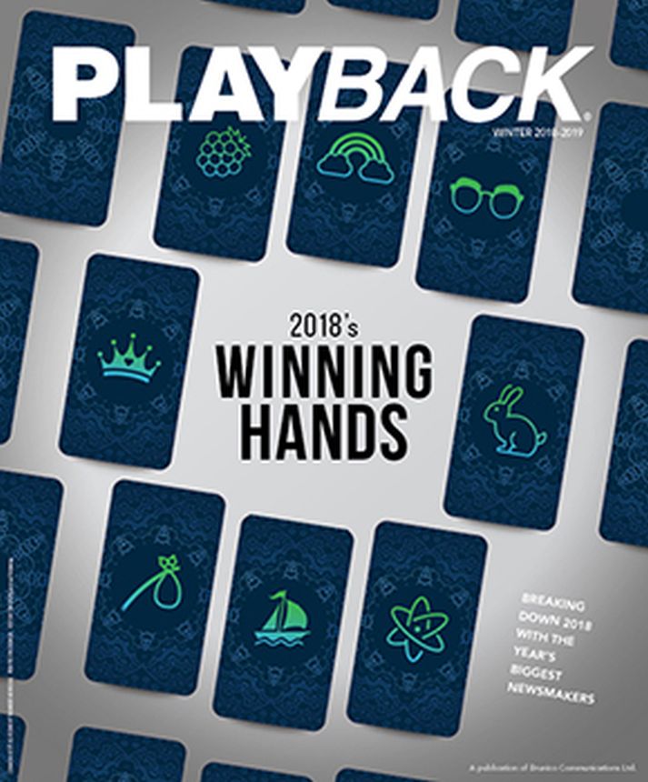 PLAYBACK magazine cover Winter 2018