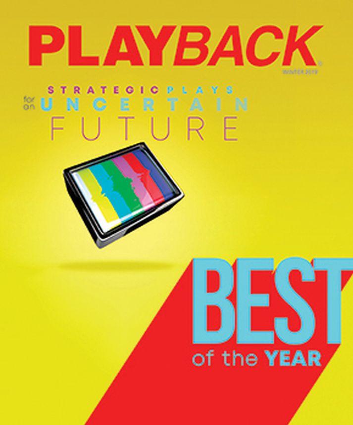 PLAYBACK magazine cover Winter 2019