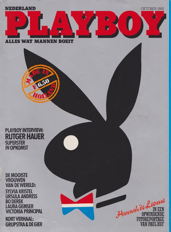 PLAYBOY NETHERLANDS magazine cover  October 1982