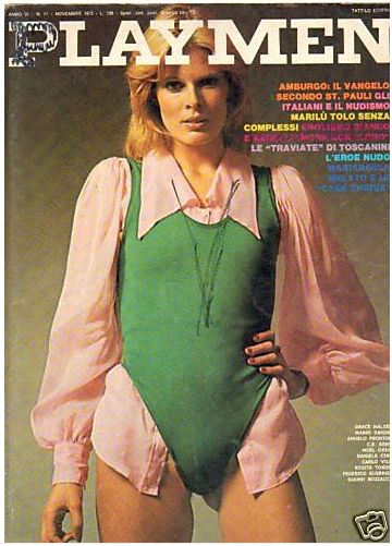 PLAYMEN magazine side cover November 1972