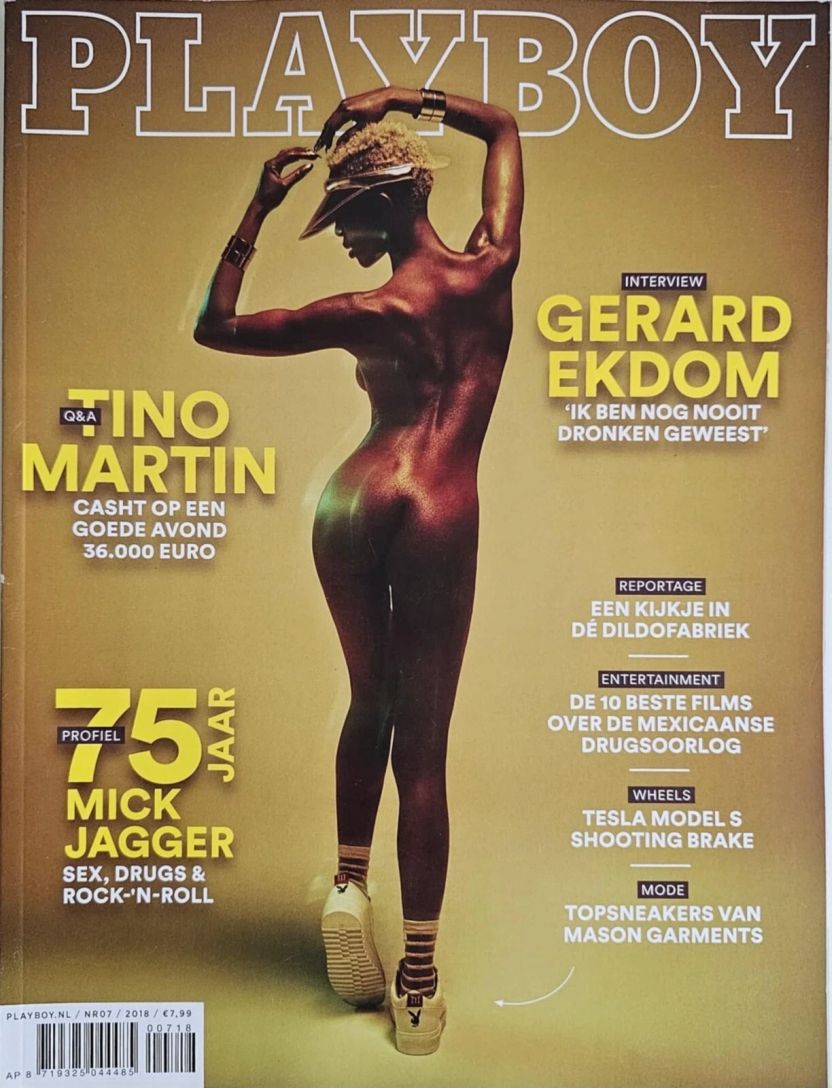 PLAYBOY NETHERLANDS magazine cover  July 2018
