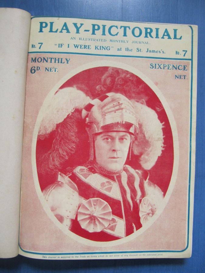 PLAY PICTORIAL magazine cover Issue 7   1903