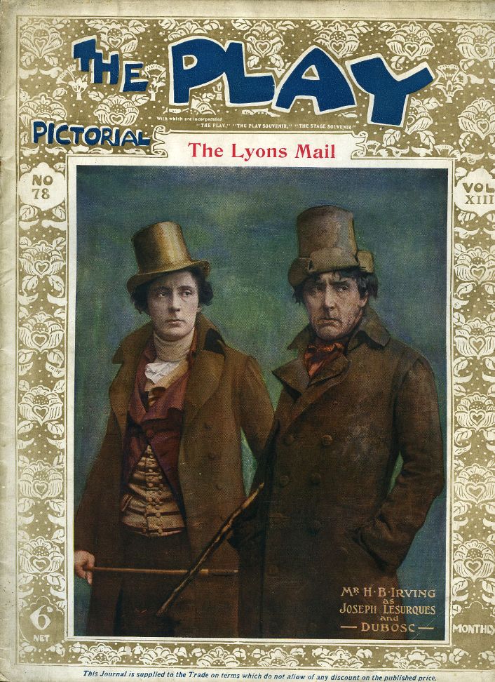 PLAY PICTORIAL magazine cover Issue 78   1908
