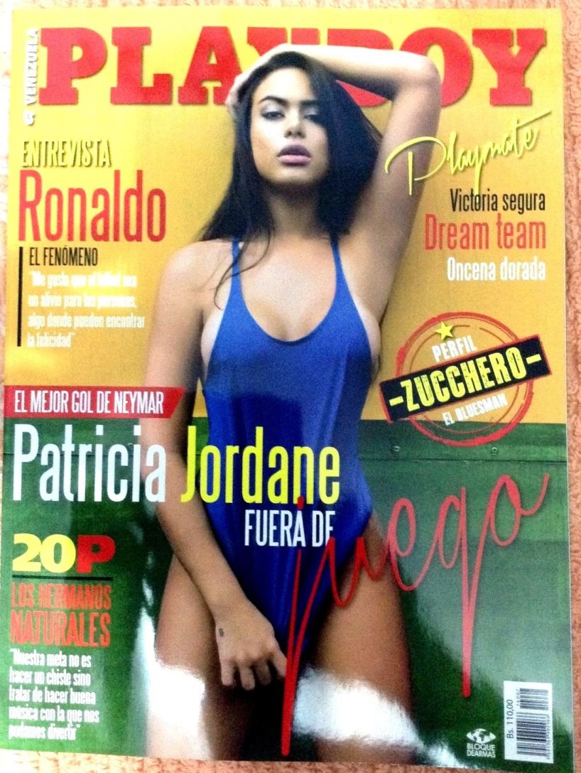 PLAYBOY VENEZUELA magazine side cover  July 2014