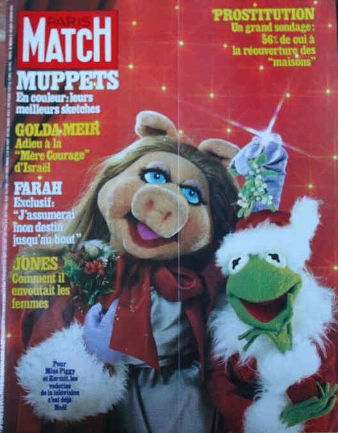 PARIS MATCH magazine side cover Issue 1543 22 December 1978
