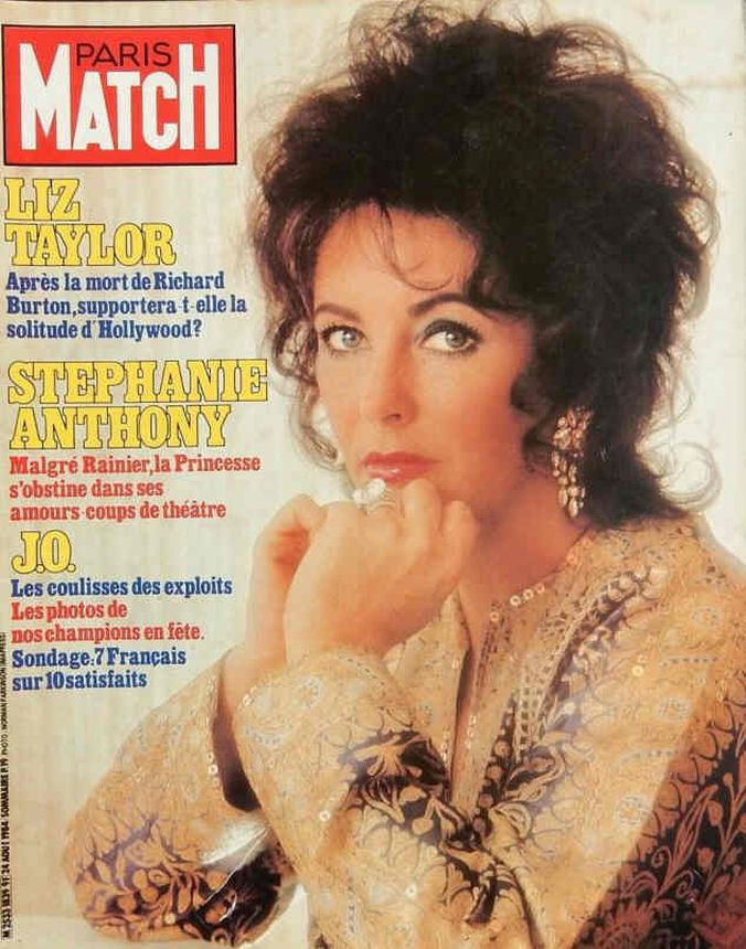 PARIS MATCH magazine side cover Issue 1839 24 August 1984