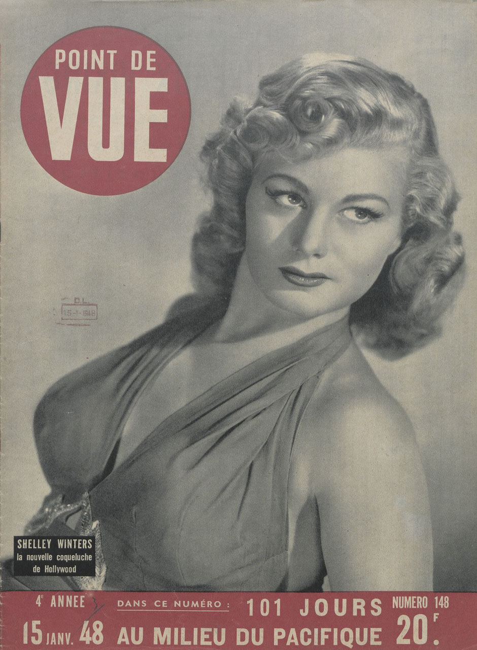 POINT DE VUE magazine cover Issue 148 15 January 1948