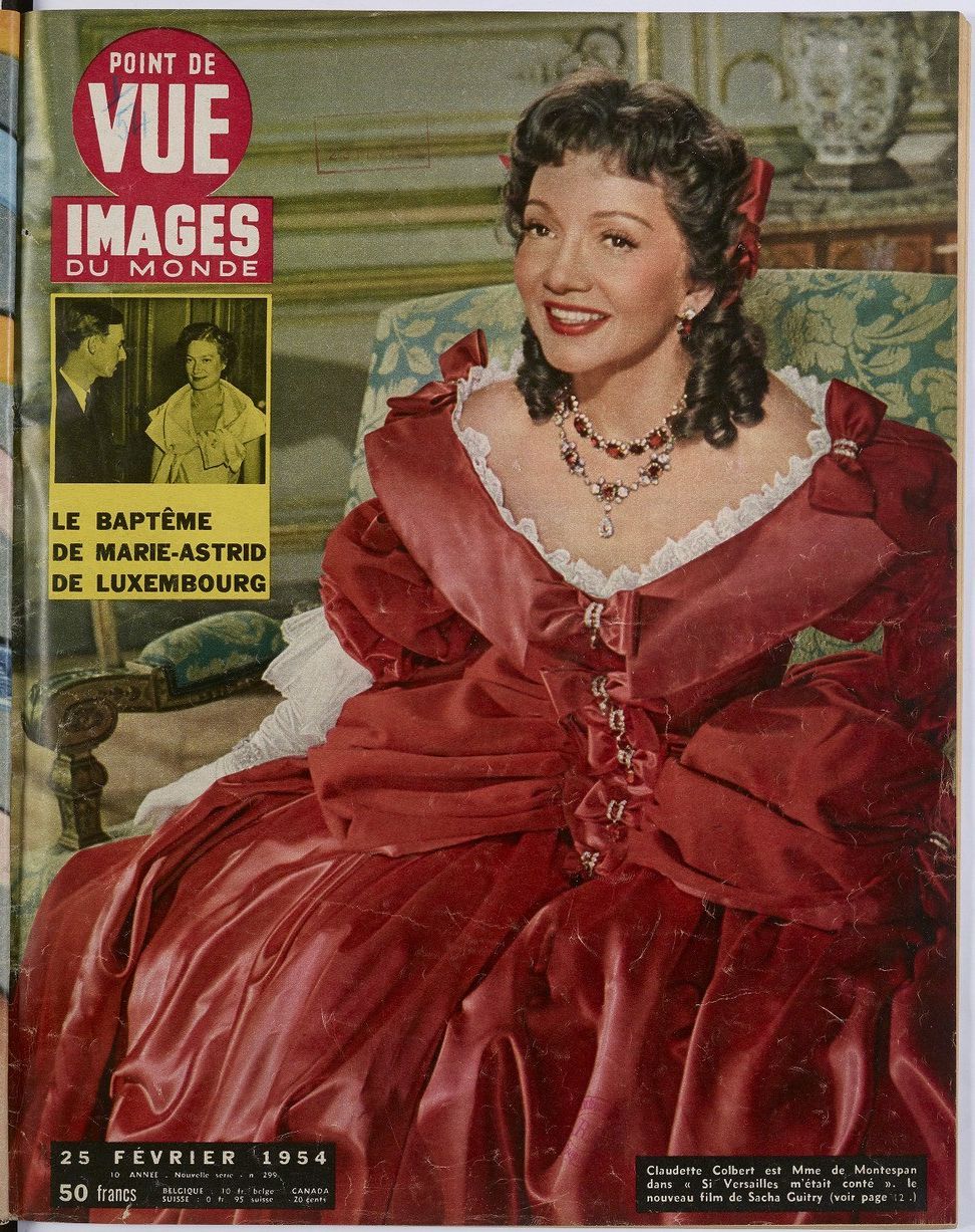 POINT DE VUE magazine cover Issue 299 25 February 1954
