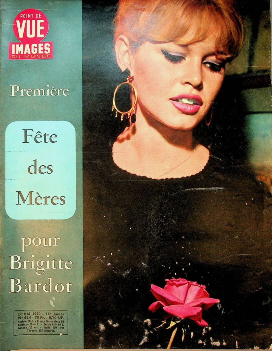 POINT DE VUE magazine cover Issue 624  May 1960
