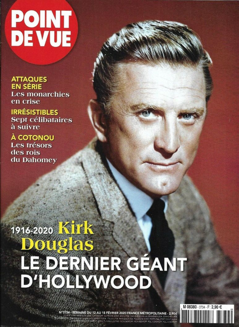 POINT DE VUE magazine cover Issue 3734 12 February 2020