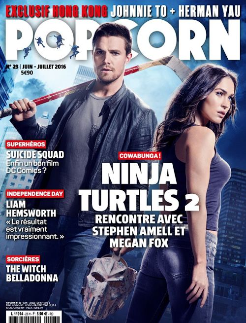 POPCORN magazine cover Issue 23 June/July 2016