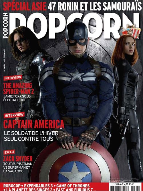 POPCORN magazine cover Issue 4 February/March 2014