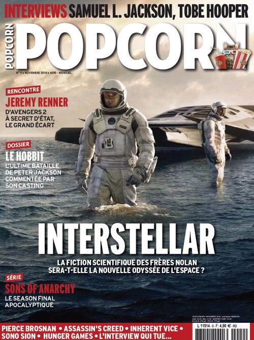 POPCORN magazine cover Issue 9 November 2014