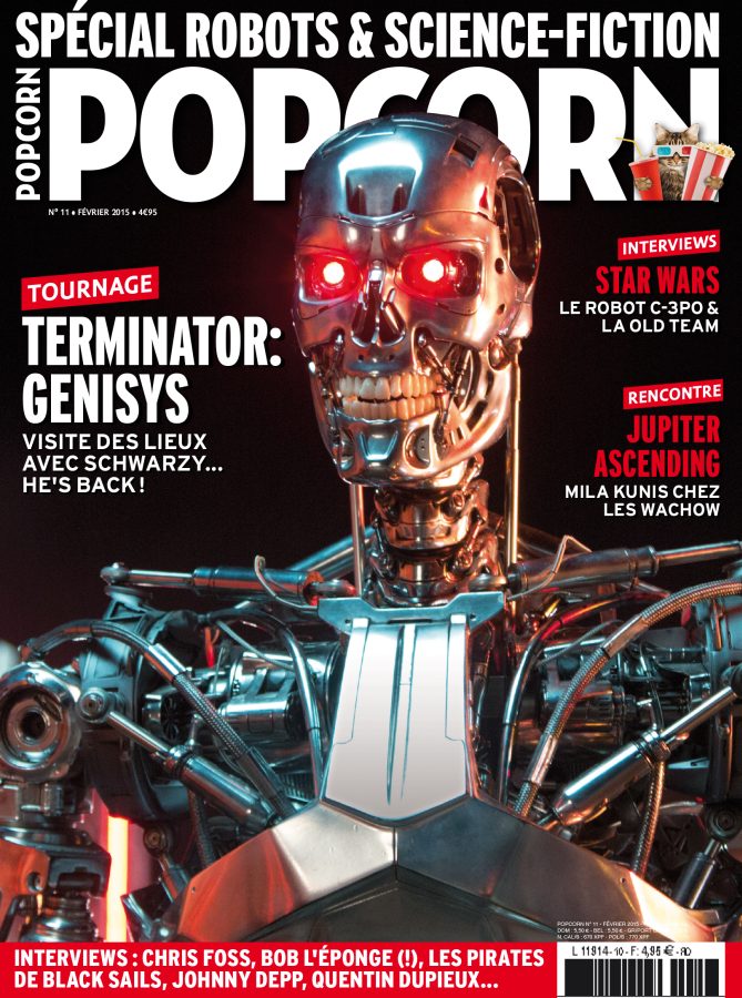POPCORN magazine cover Issue 11 February 2015