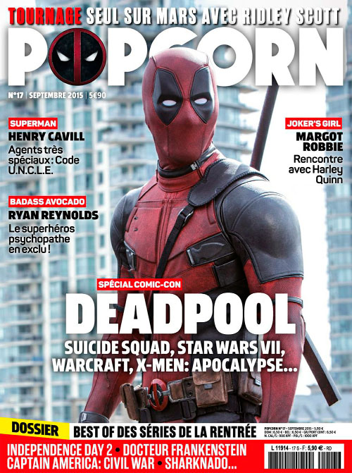 POPCORN magazine cover Issue 17 September 2015