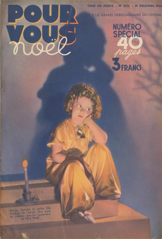 Shirley Temple magazine cover