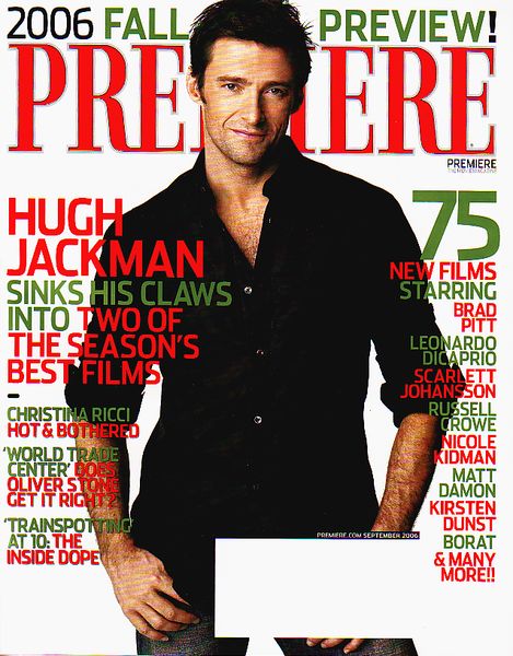 PREMIERE magazine cover Issue 230 September 2006