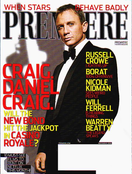 PREMIERE magazine cover Issue 232 November 2006