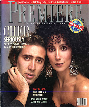 PREMIERE magazine cover Issue 6 February 1988