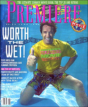 PREMIERE magazine cover Issue 34 June 1990