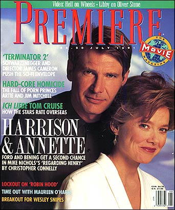 PREMIERE magazine cover Issue 47 July 1991