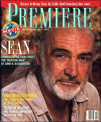 PREMIERE magazine cover Issue 55 February 1992