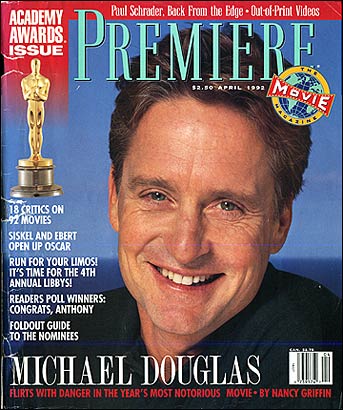 PREMIERE magazine cover Issue 57 April 1992