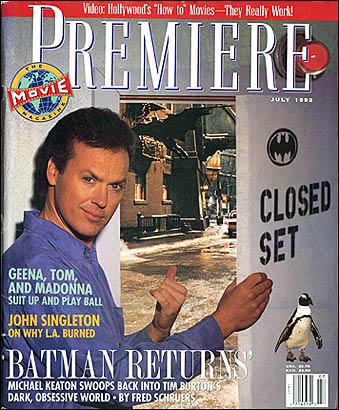 PREMIERE magazine cover Issue 60 July 1992