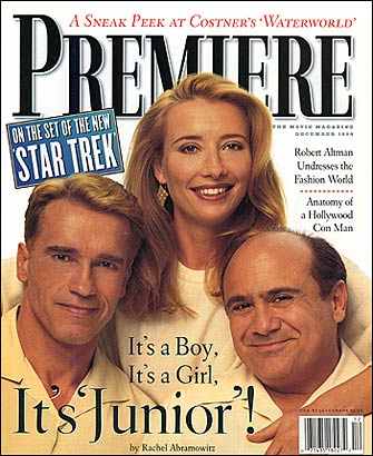 PREMIERE magazine side cover Issue 90 December 1994