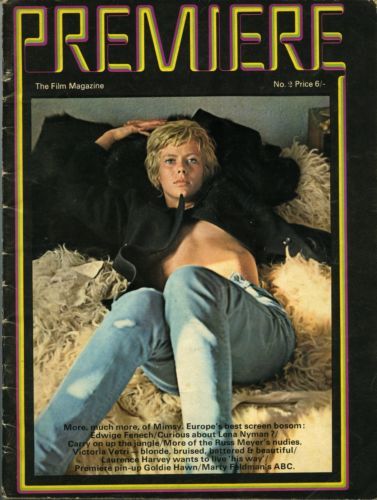 PREMIERE (1970) magazine cover Issue 2  