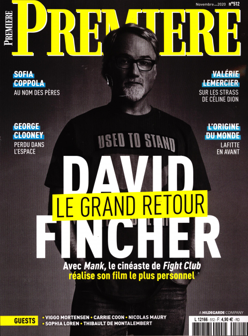 PREMIERE (FR) magazine side cover Issue 512  November 2020