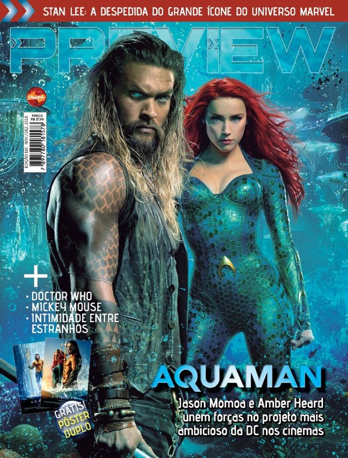 PREVIEW (Br) magazine side cover Issue 110  November/December 2018