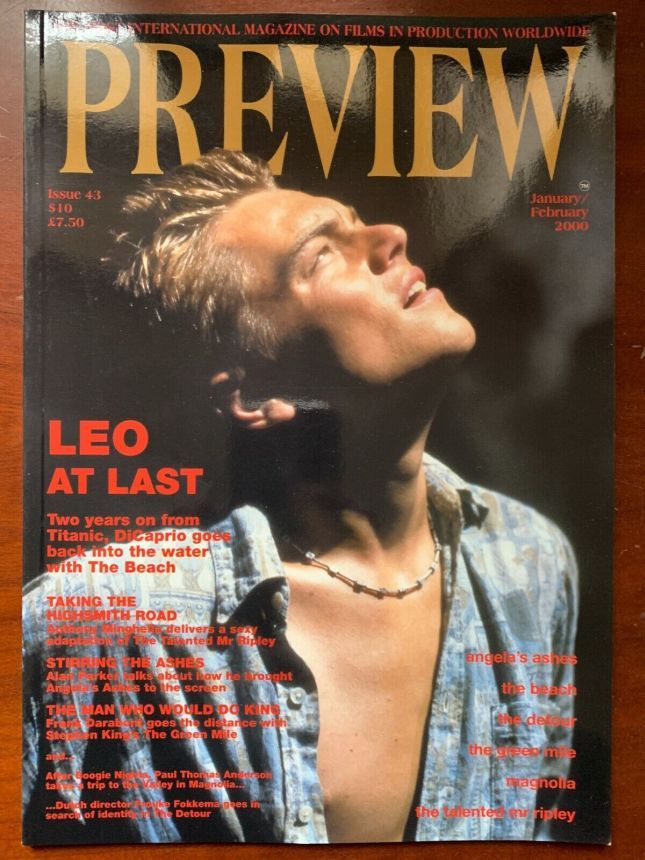 PREVIEW magazine cover Issue 43 January/February 2000