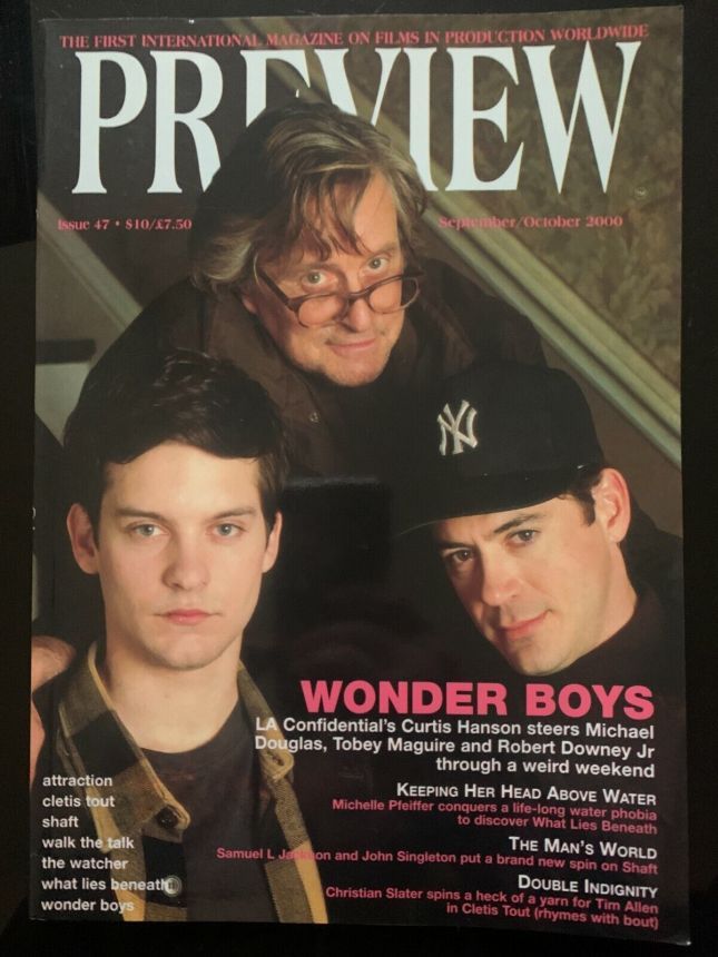 PREVIEW magazine cover Issue 47 September/October 2000