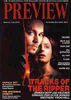 PREVIEW magazine cover Issue 54 November/December 2001