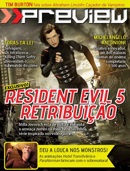 PREVIEW (Br) magazine side cover September 2012