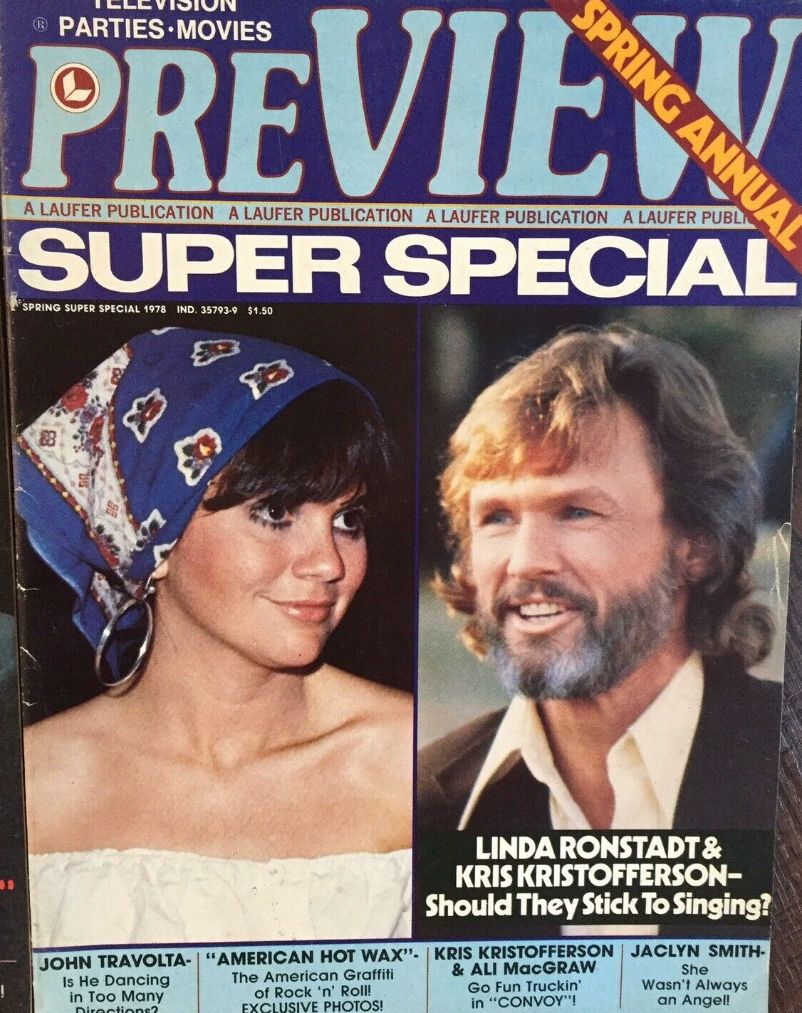 PREVIEW (Laufer) magazine side cover  Special Spring 1978