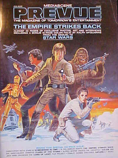 PREVUE magazine cover Issue 41 July/August 1980